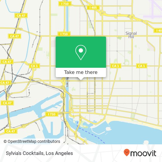 Sylvia's Cocktails map