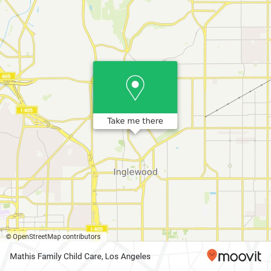 Mathis Family Child Care map