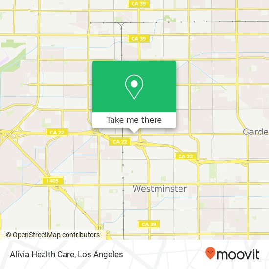 Alivia Health Care map
