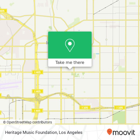 Heritage Music Foundation map