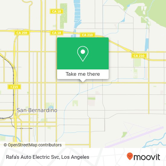 Rafa's Auto Electric Svc map