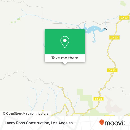 Mapa de Lanny Ross Construction