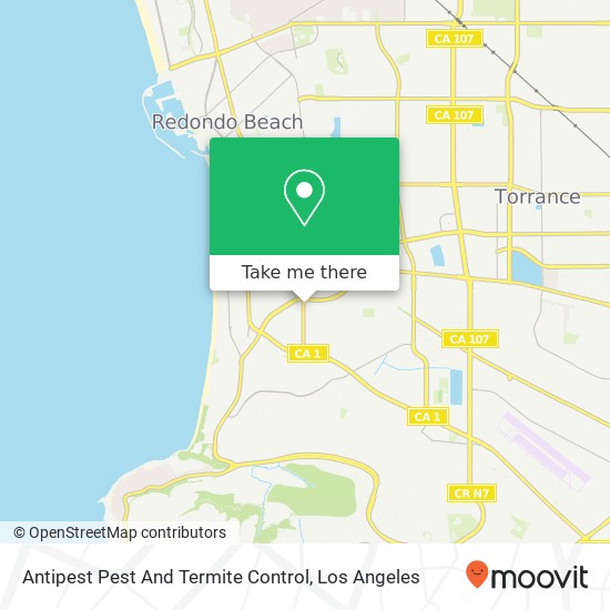 Antipest Pest And Termite Control map