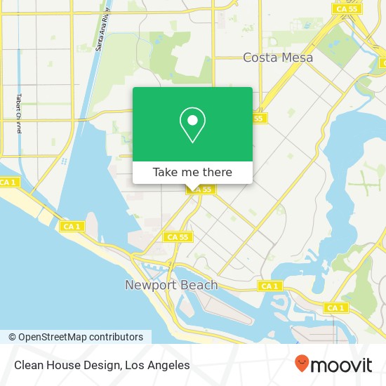 Clean House Design map