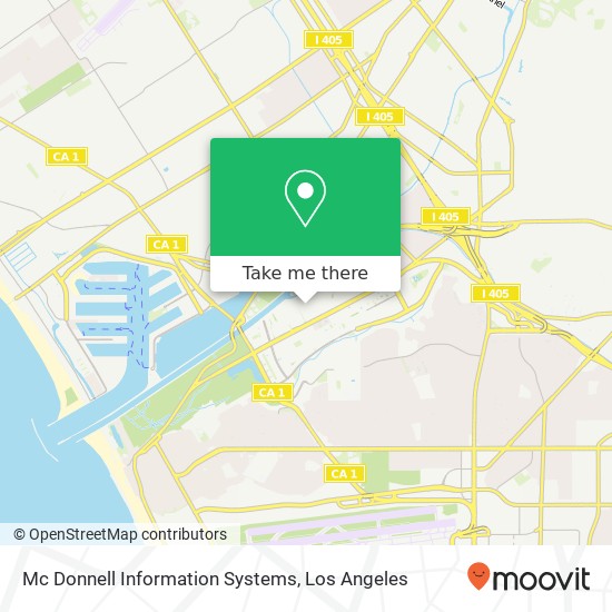 Mapa de Mc Donnell Information Systems