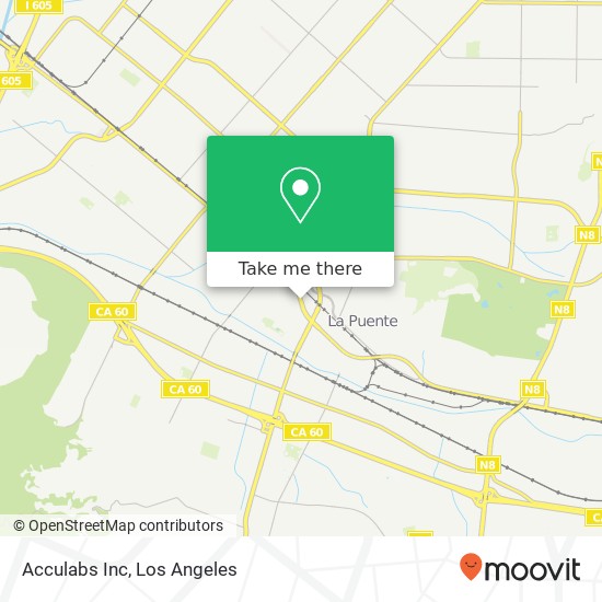 Acculabs Inc map