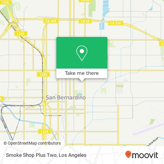 Smoke Shop Plus Two map