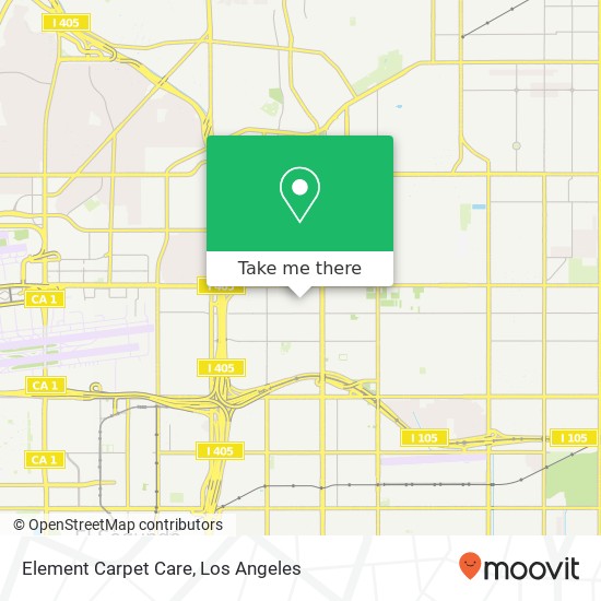 Element Carpet Care map