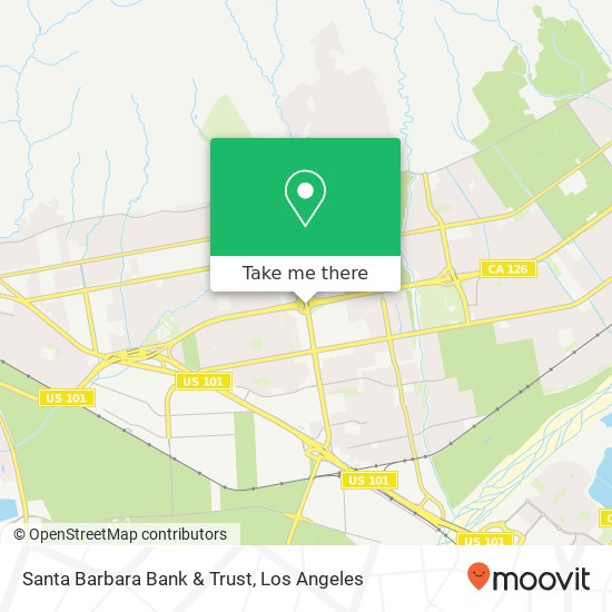 Santa Barbara Bank & Trust map