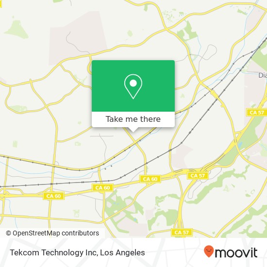 Tekcom Technology Inc map