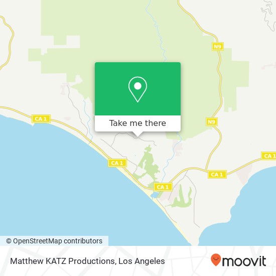 Matthew KATZ Productions map