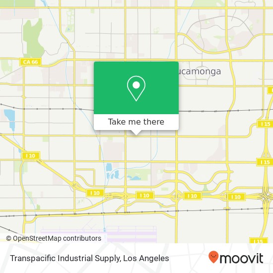 Transpacific Industrial Supply map