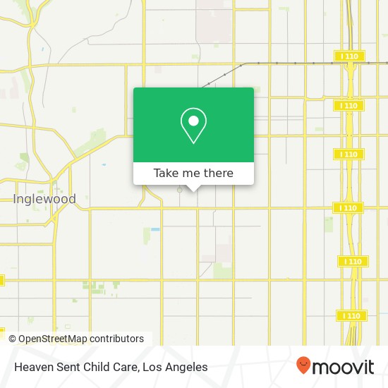 Mapa de Heaven Sent Child Care