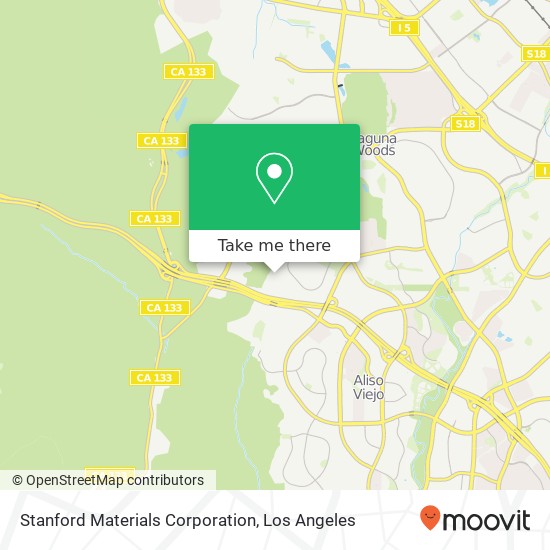 Stanford Materials Corporation map