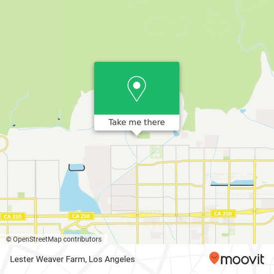 Mapa de Lester Weaver Farm