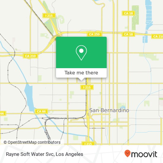 Rayne Soft Water Svc map