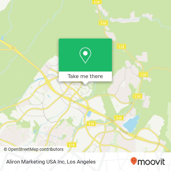 Mapa de Aliron Marketing USA Inc