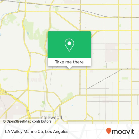 Mapa de LA Valley Marine Ctr
