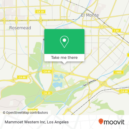 Mammoet Western Inc map