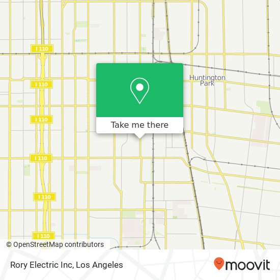 Rory Electric Inc map