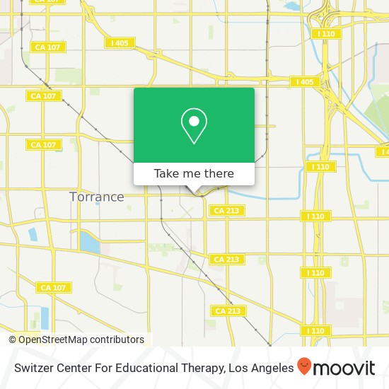 Mapa de Switzer Center For Educational Therapy