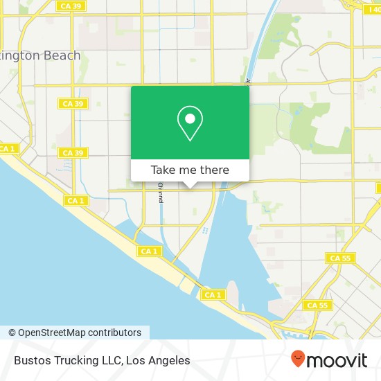 Bustos Trucking LLC map