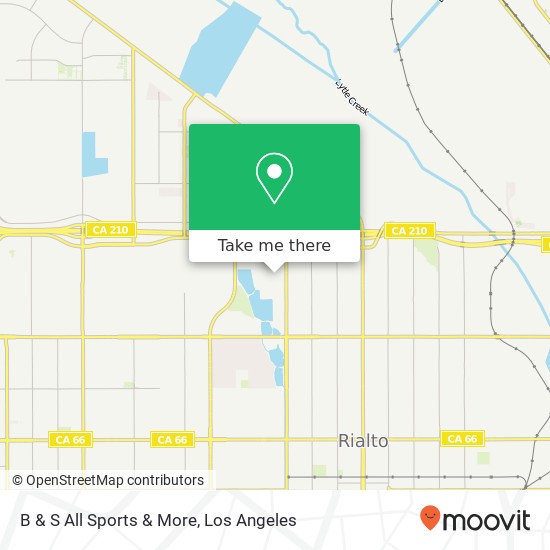 B & S All Sports & More map