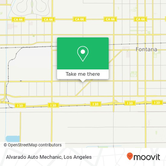 Alvarado Auto Mechanic map