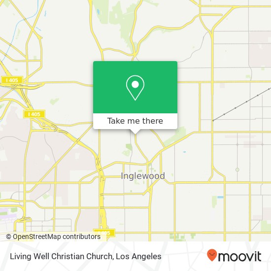 Mapa de Living Well Christian Church