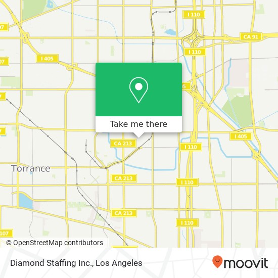 Mapa de Diamond Staffing Inc.