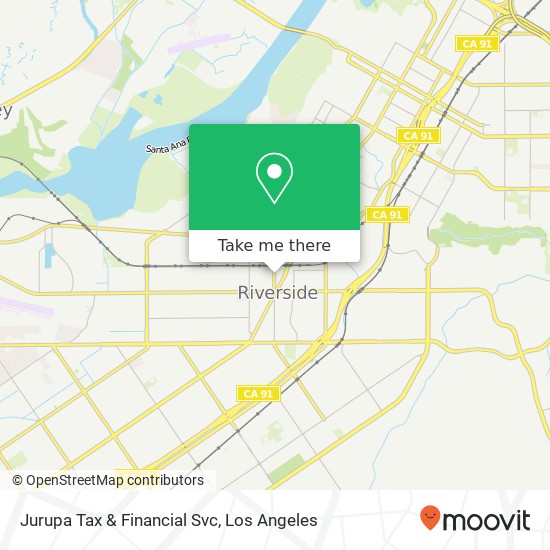 Jurupa Tax & Financial Svc map