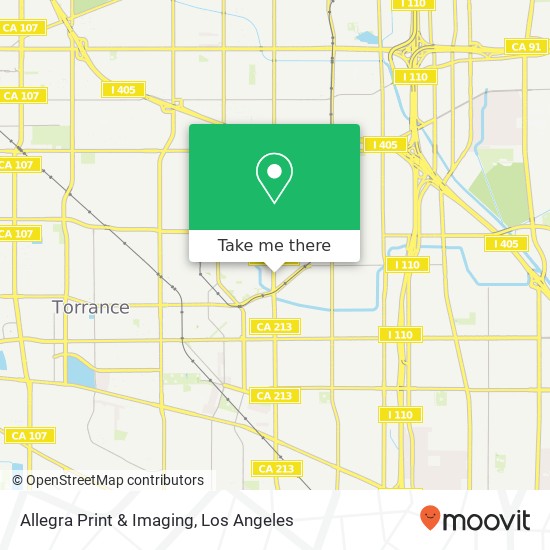 Allegra Print & Imaging map