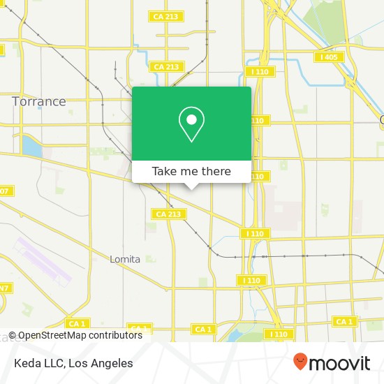 Keda LLC map