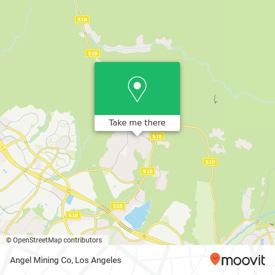 Mapa de Angel Mining Co