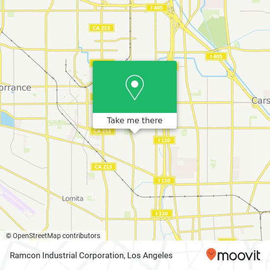 Ramcon Industrial Corporation map