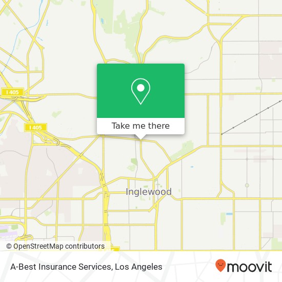 A-Best Insurance Services map