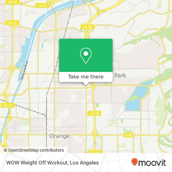 WOW Weight Off Workout map