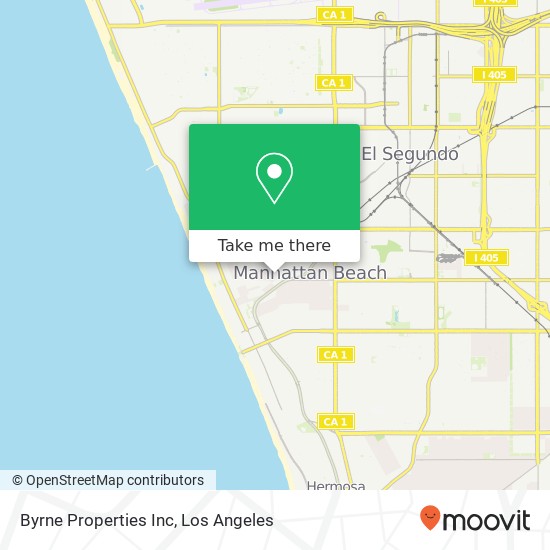 Byrne Properties Inc map