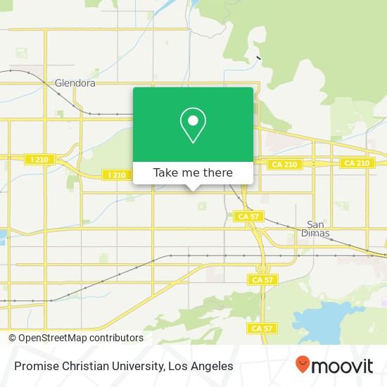 Promise Christian University map