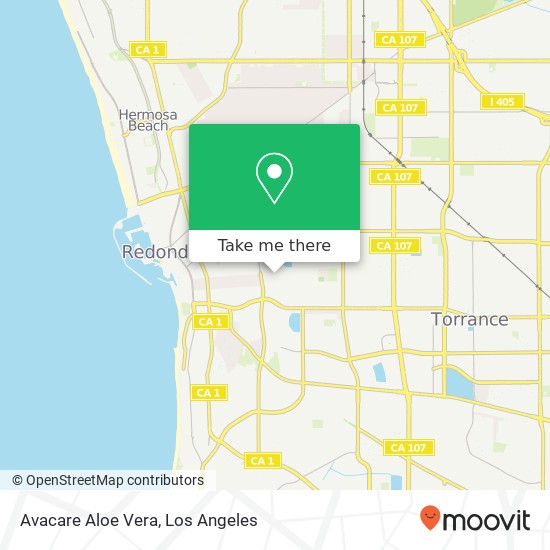 Avacare Aloe Vera map