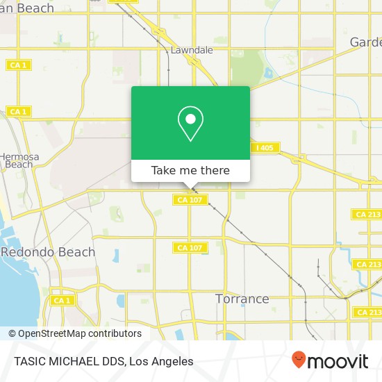 TASIC MICHAEL DDS map