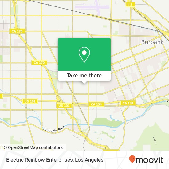 Electric Reinbow Enterprises map