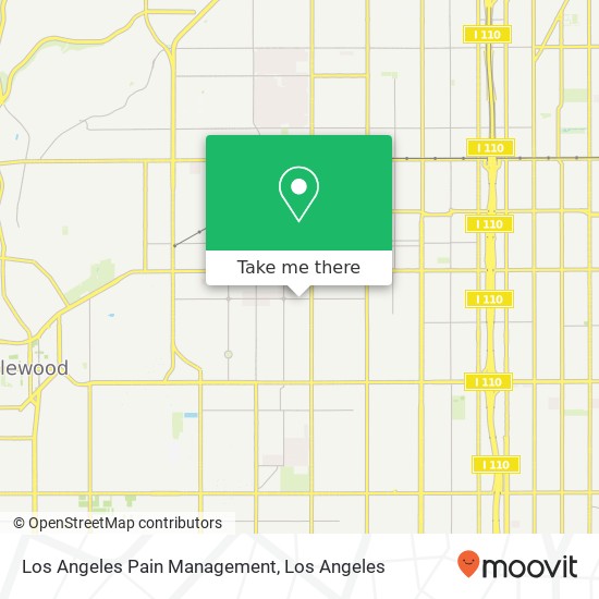 Mapa de Los Angeles Pain Management