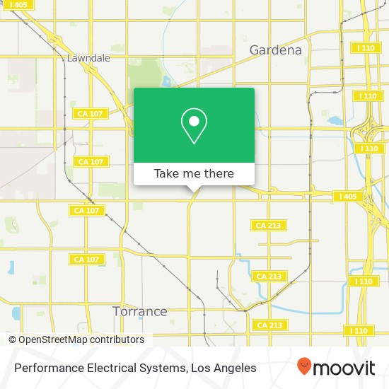 Mapa de Performance Electrical Systems