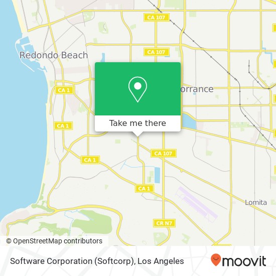 Software Corporation (Softcorp) map