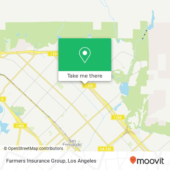 Mapa de Farmers Insurance Group