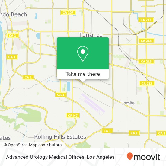 Advanced Urology Medical Offices map