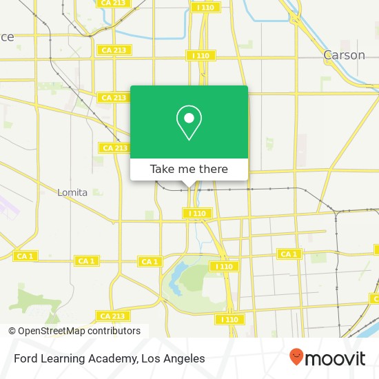 Mapa de Ford Learning Academy