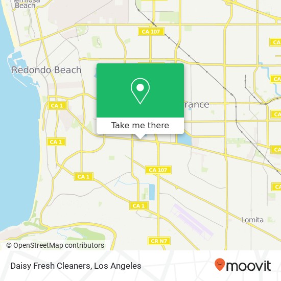 Daisy Fresh Cleaners map