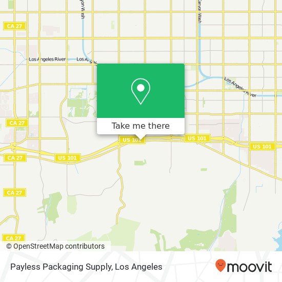 Mapa de Payless Packaging Supply